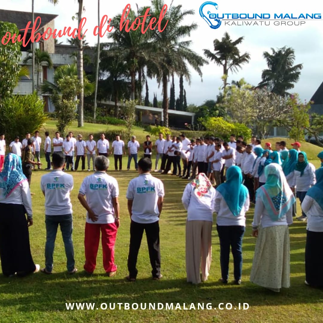 outbound di hotel kota batu, outbound malang, outbound kaliwatu,